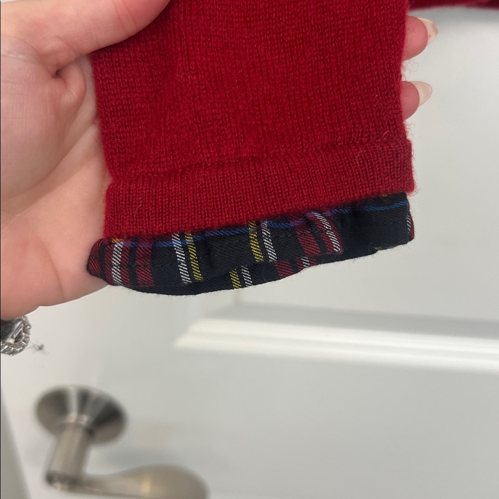 NWT Classic Red Tartan Sweater 🎄 - Picture 2 of 6